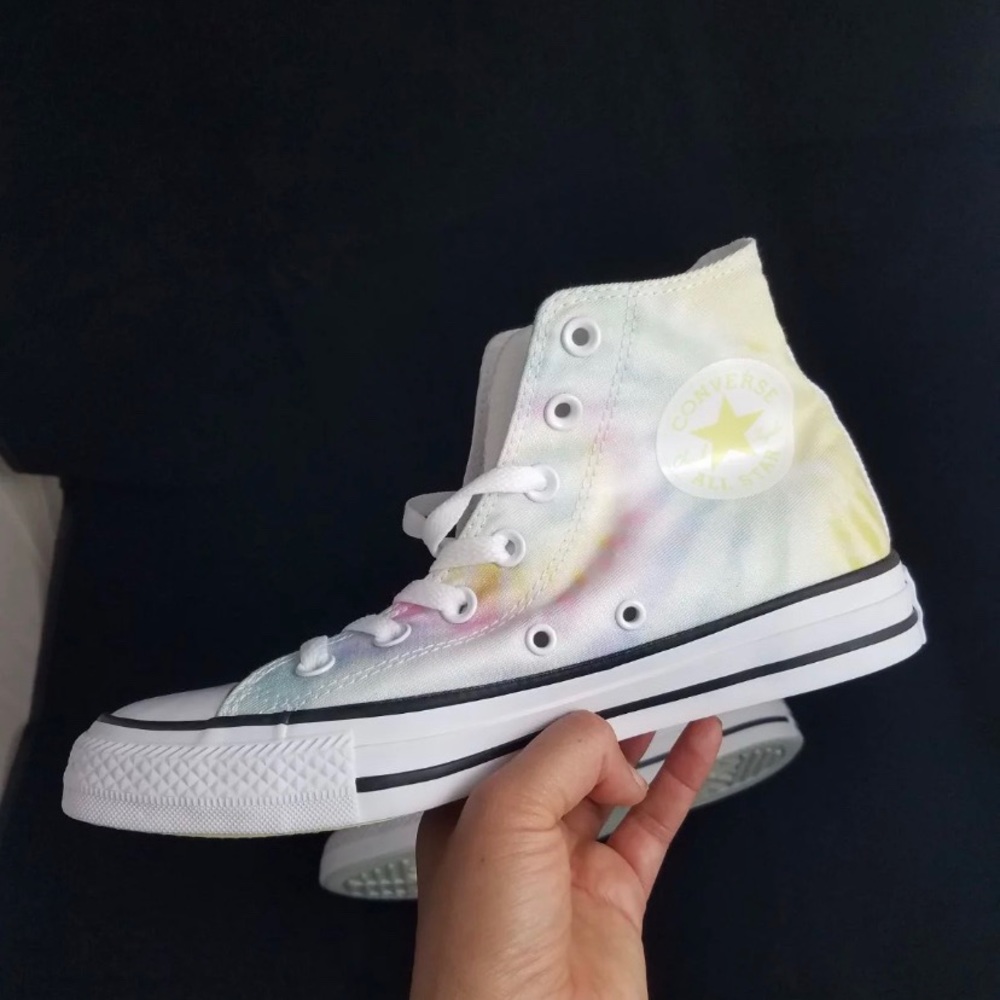 Tie-Dye Converse High Tops